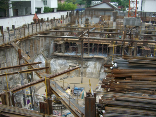 LOT 450, JLN TUN RAZAK - SUNWAY GEOTECHNIC - DEEP BASEMENT EXCAVATION 1